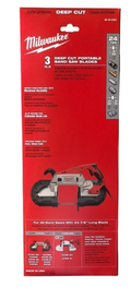 Repuestos para sierra cinta 24D 3 Pz 48390531 Milwaukee