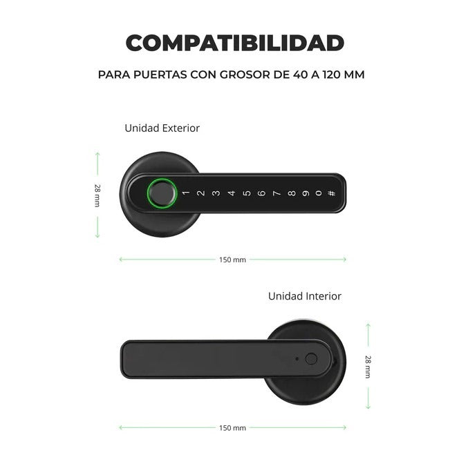 Cerradura inteligente EXC-SH100 Excel