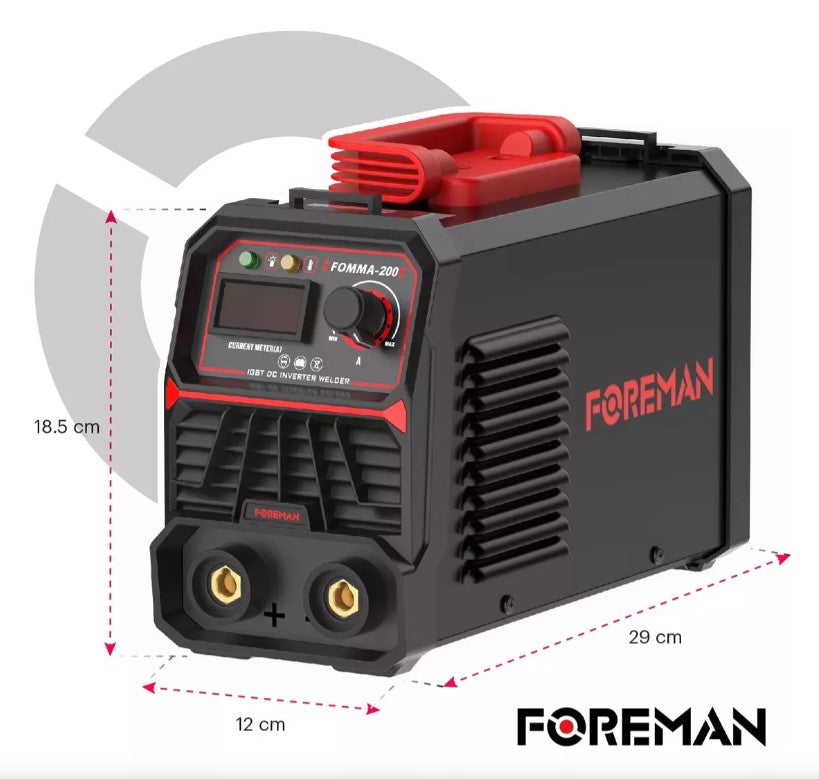 Soldadora inversora 200A FOMMA200 FOREMAN
