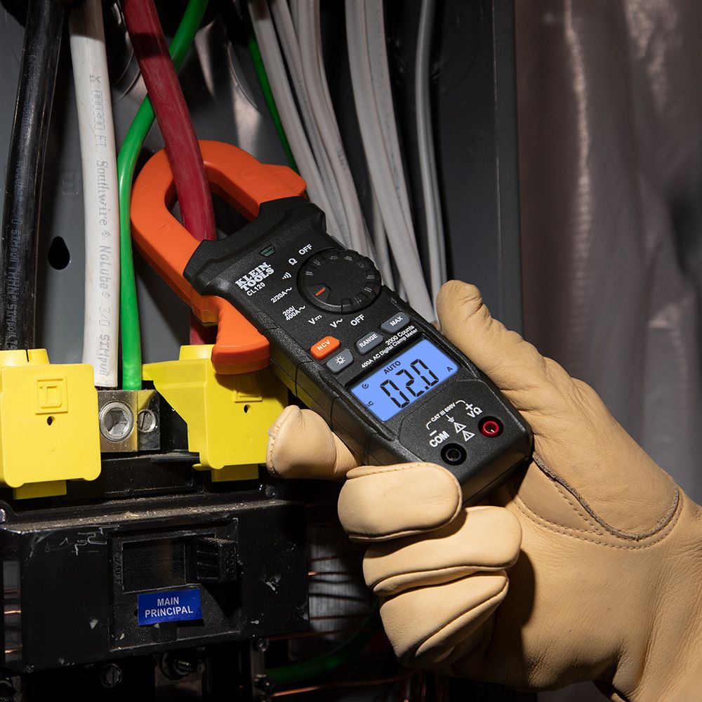 Multímetro de gancho y kit de prueba eléctrica CL120VP Klein Tools