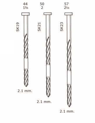 Clavo Rolado 2” 9000 PZ SK21APBF Senco