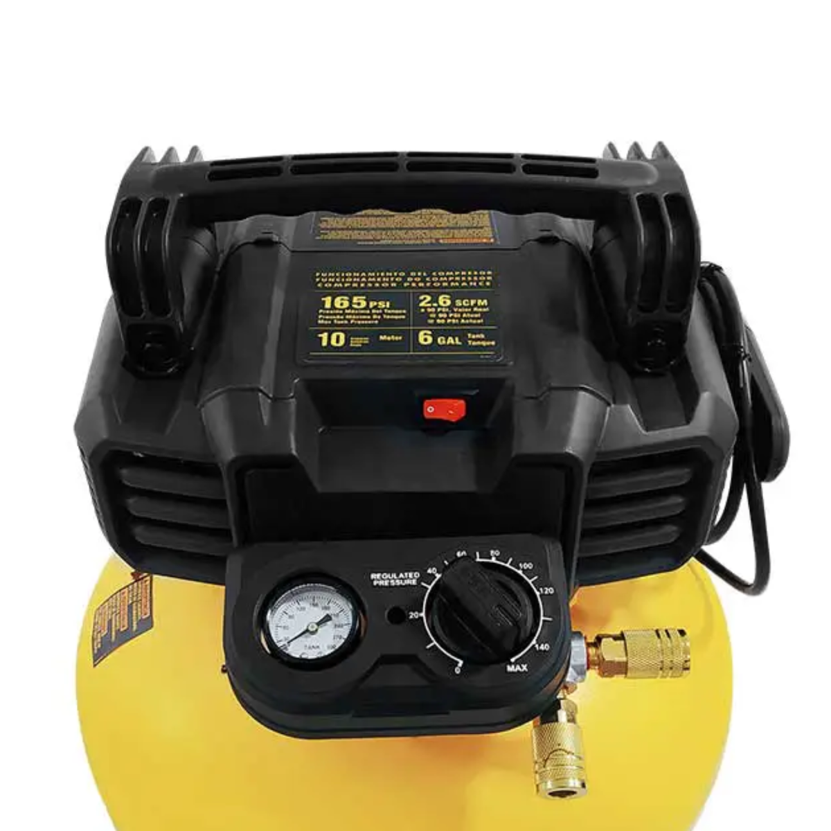 Compresor 1.5 Hp 6 gals 150PSI D2002M-WK DeWalt