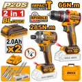 Combo Rotomartillo + Atornillador 20V UCKLI20277 Ingco