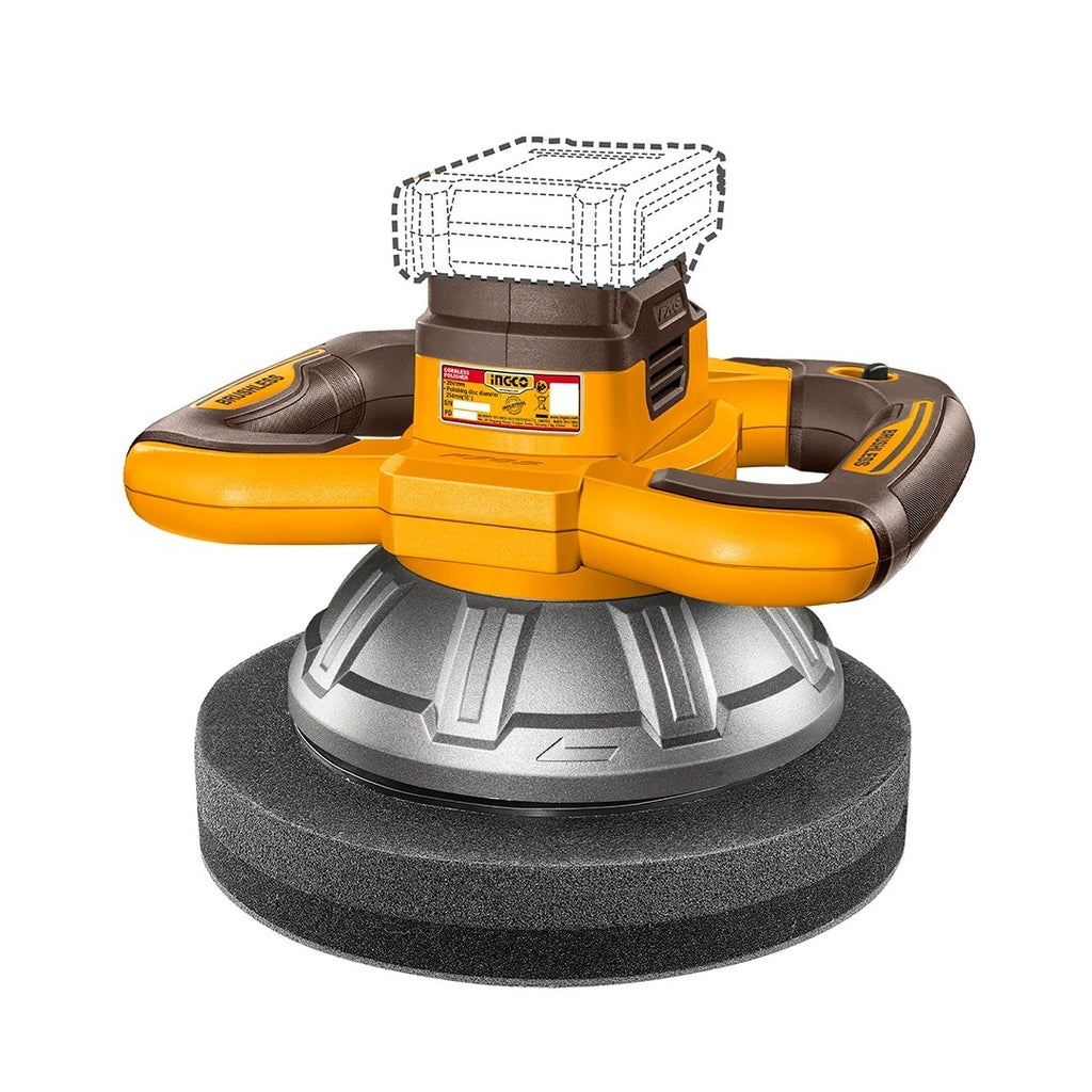 Pulidora Orbital 10” 20V COPLI202548 Ingco