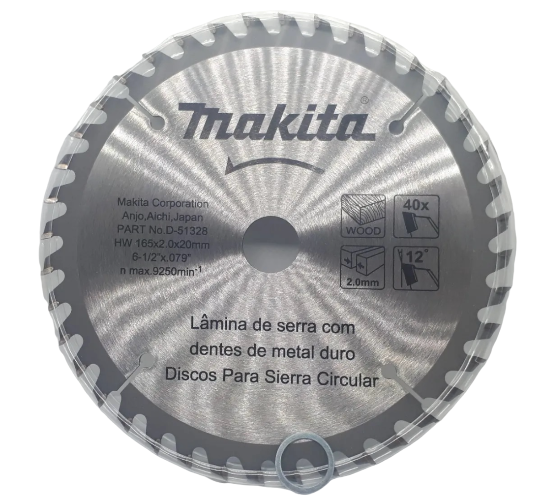 Disco de sierra para madera 6-1/2"  D51328 Makita