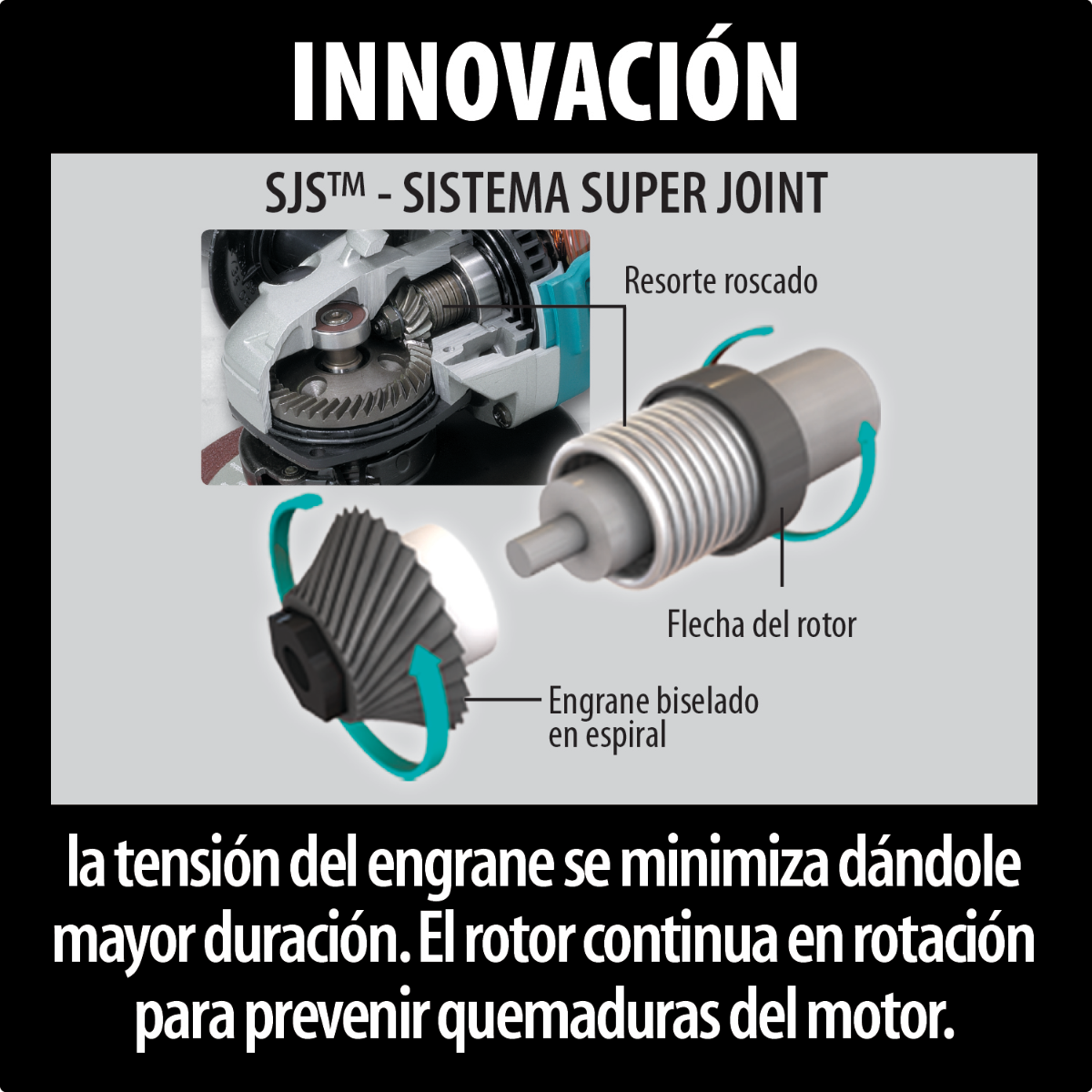 Rectificador 1/4 Pulg 750W VV GDO800C Makita