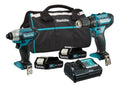 Combo atornillador rotomartillo 2 Pz CLX228 Makita
