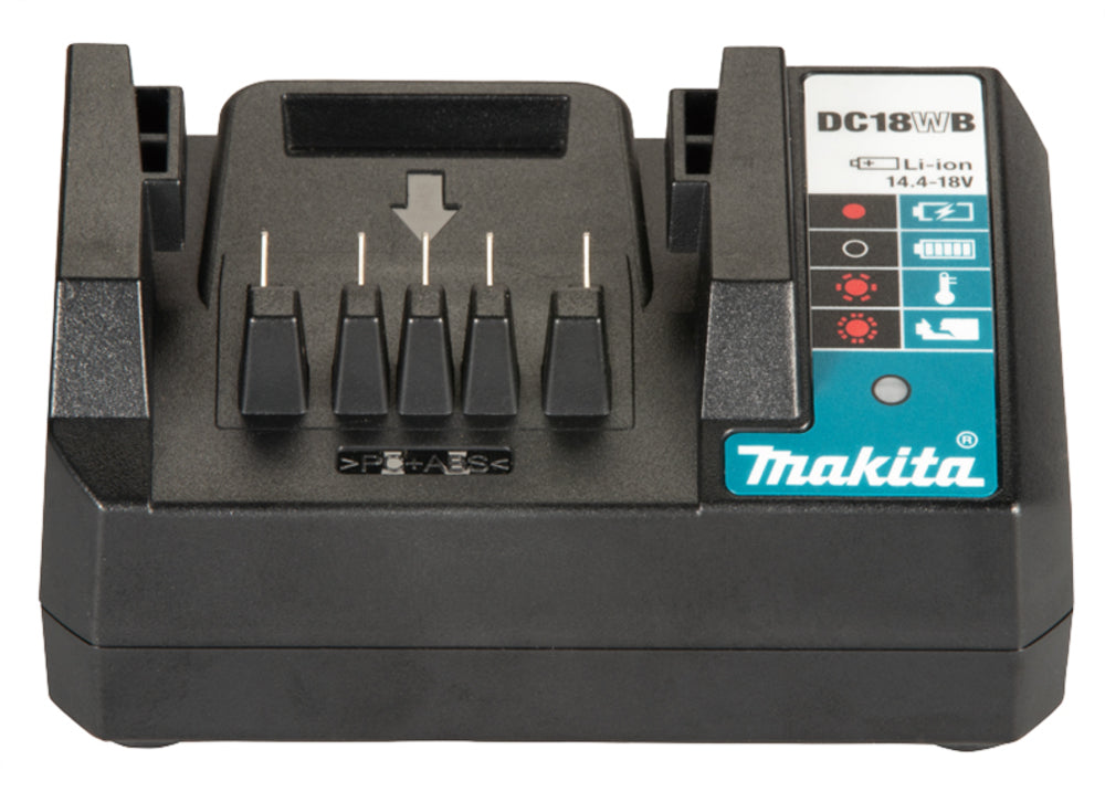 Cargador de baterías ion litio 18V DC18WB Makita