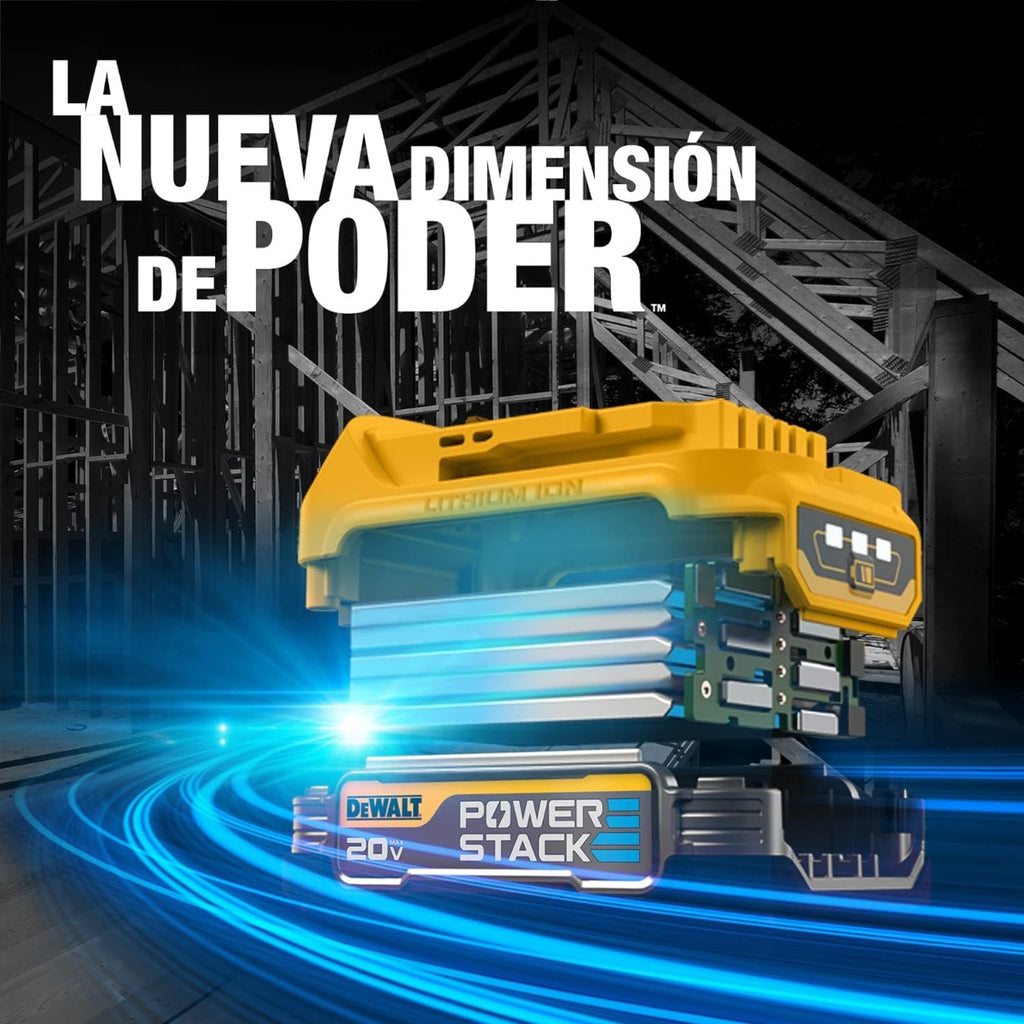 Batería POWERSTACK 1.7Ah 20V MAX* DCBP034-B3 DeWalt