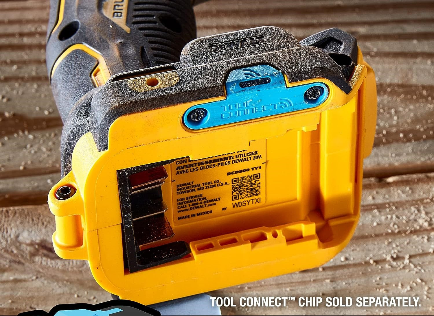 Taladro/Atornillador 1/2" 20V MAX* XR Brushless DCD805B-B3 DeWalt
