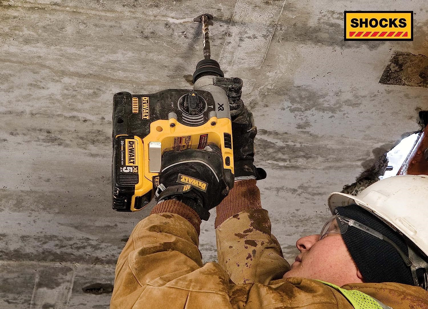 Rotomartillo SDS Plus 3 Modos 20V MAX* Brushless 1" DCH273P2 DeWalt