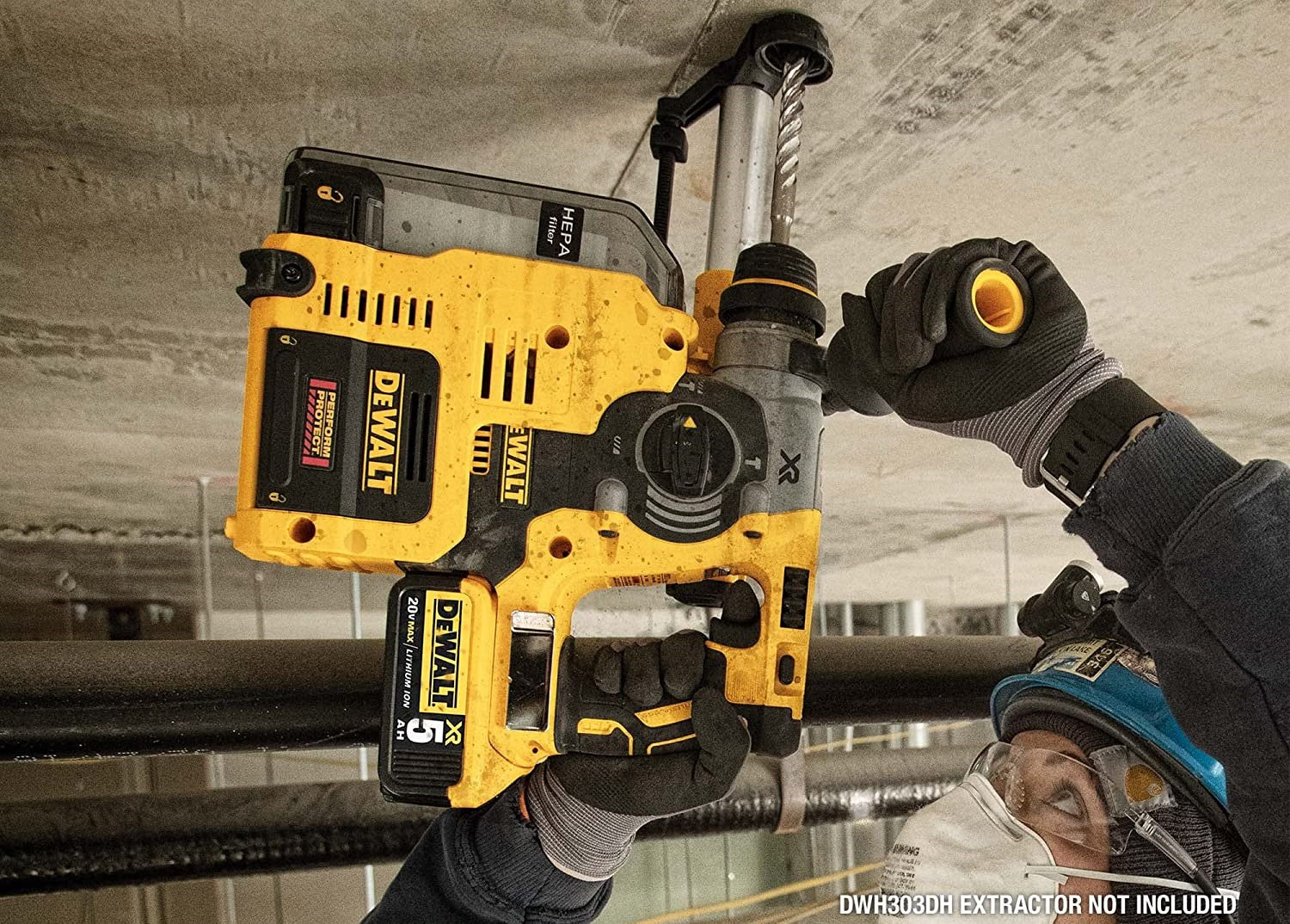 Rotomartillo SDS Plus 3 Modos 20V MAX* Brushless 1" DCH273P2 DeWalt
