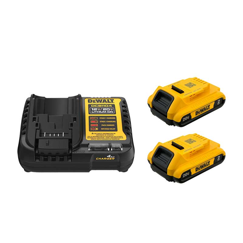 Combo Rotomartillo DCD805 + Atornillador DCF887 1/2” 20V Brushless DCK2490D2 DeWalt