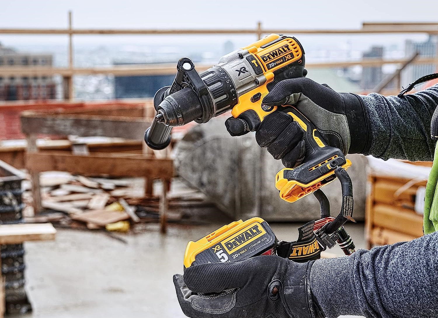 Combo Rotomartillo DCD996 + Atornillador DCF887 20V Brushless DCK299P2 DeWalt