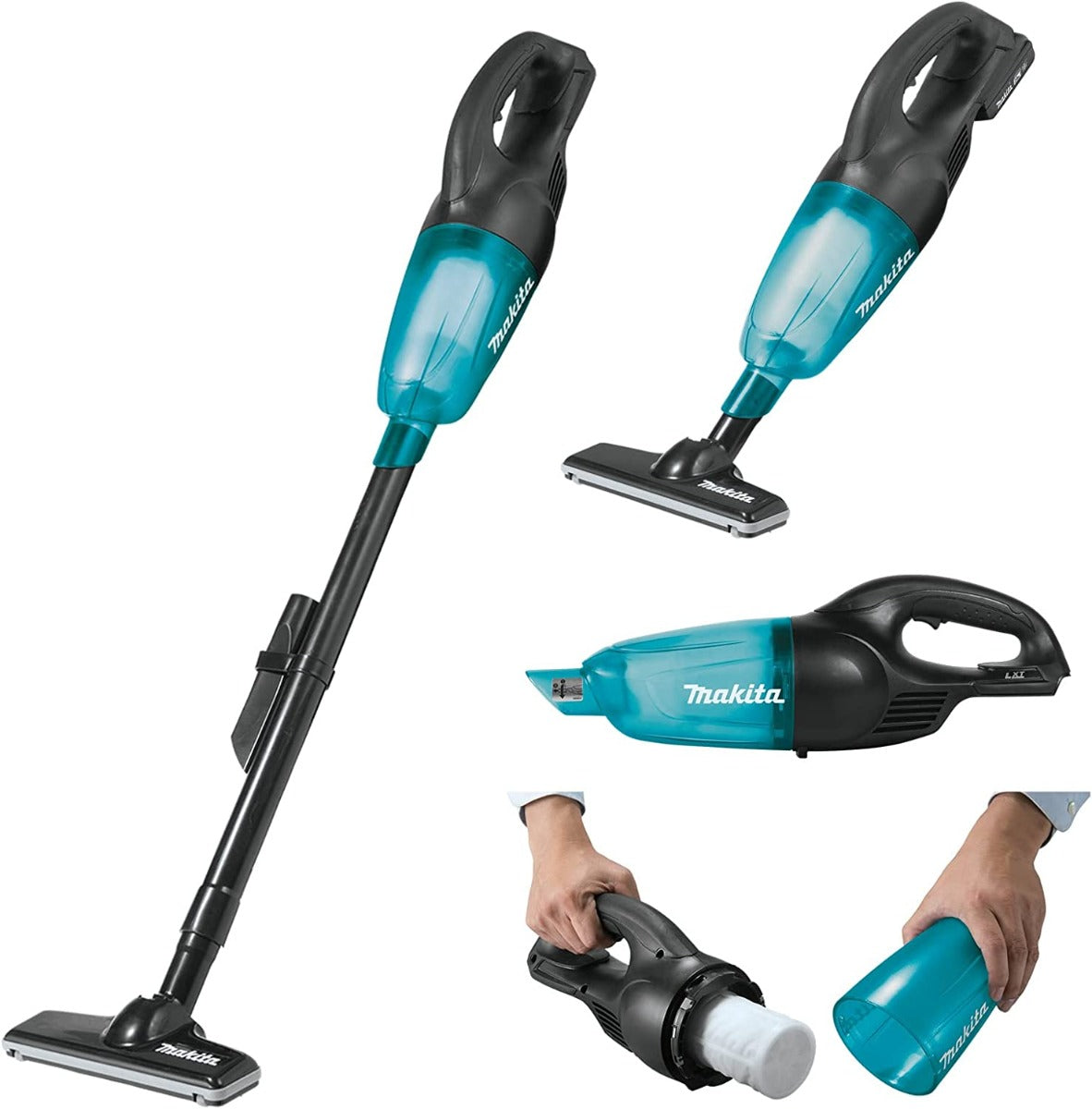 Aspiradora inalámbrica 18V DCL180RFB Makita