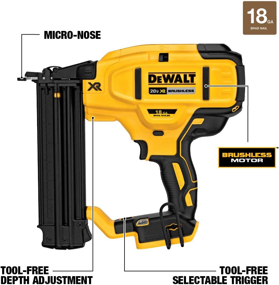 Clavadora Inalámbrica 20V Brushless DCN680D1 DeWalt