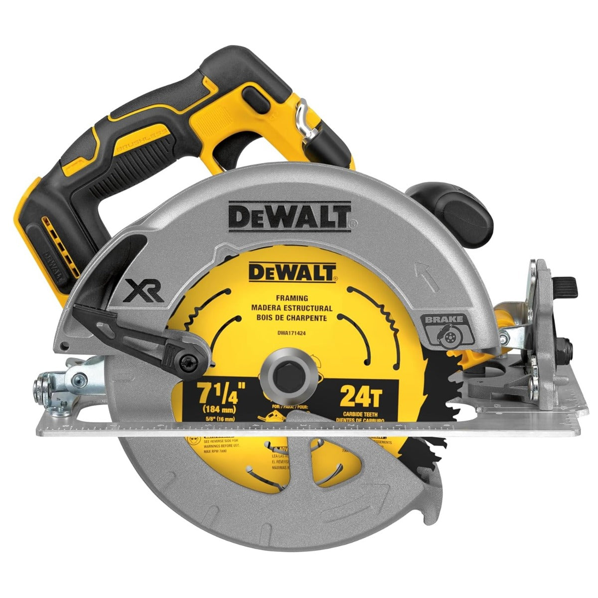 Sierra Circular 20V XR 7-1/4" DCS570B DeWalt