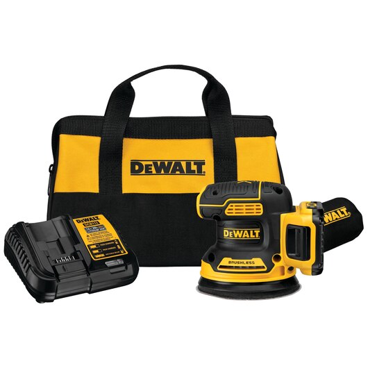 LIJADORA ORBITAL INALÁMBRICA 5” 20V DCW210D1 BRUSHLESS DEWALT