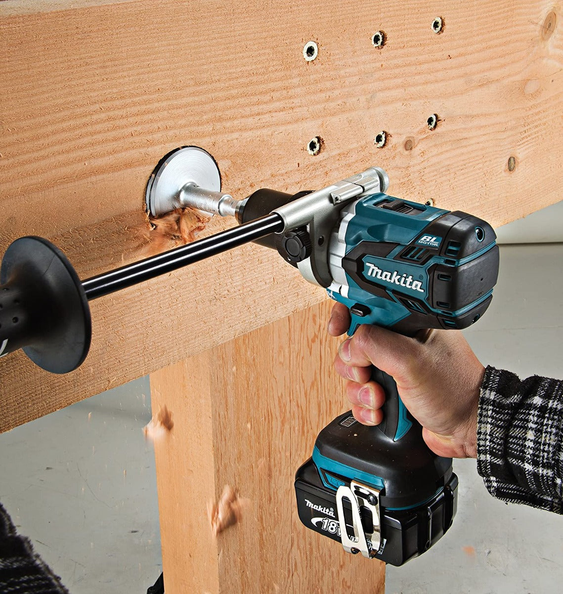 Rotomartillo 18V VVR DHP481RTJ Makita