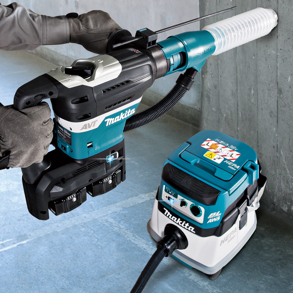 Martillo demoledor SDS Max 36V VVR DHR400PT2U Makita