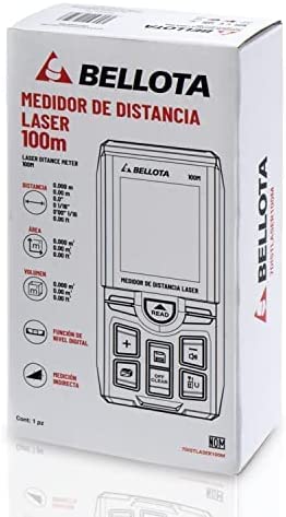 Medidor de Distancia Láser 100M LASER100M Bellota