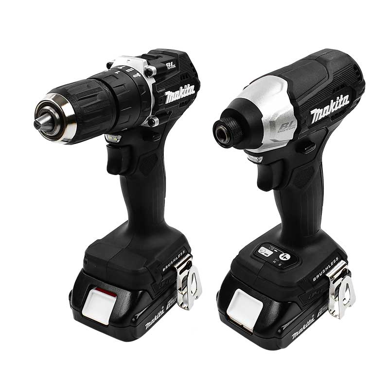 Combo Rotomartillo DHP487 - Llave de Impacto DTD157  Brushless 18V DLX2414YX7 Makita