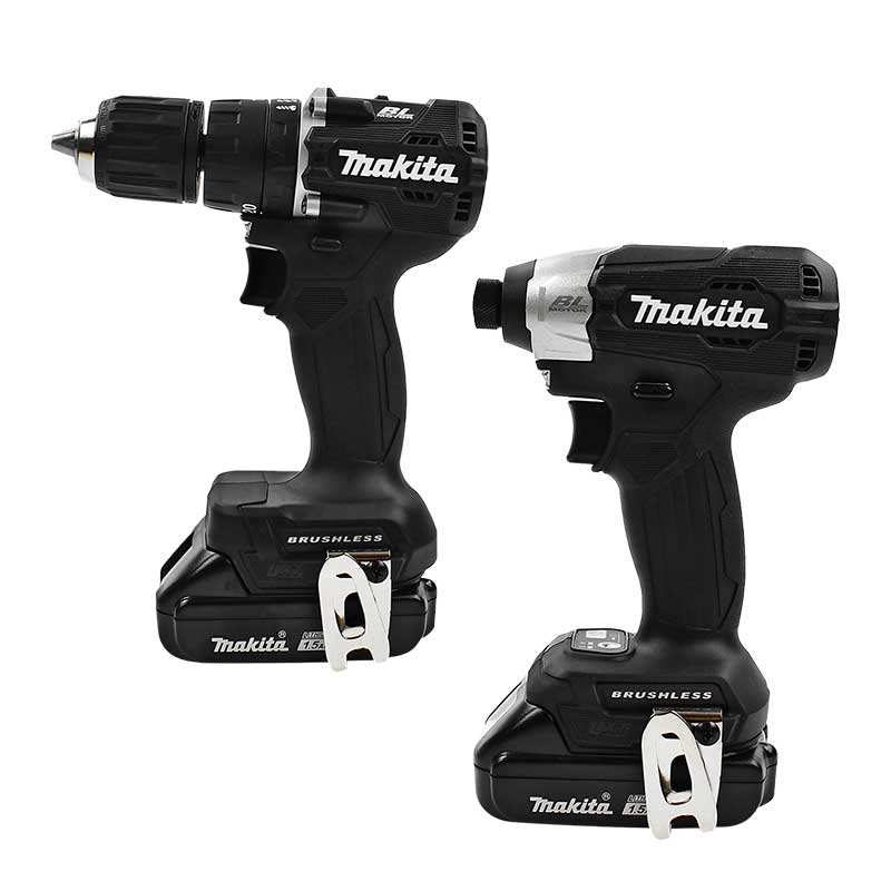 Combo Rotomartillo DHP487 - Llave de Impacto DTD157  Brushless 18V DLX2414YX7 Makita