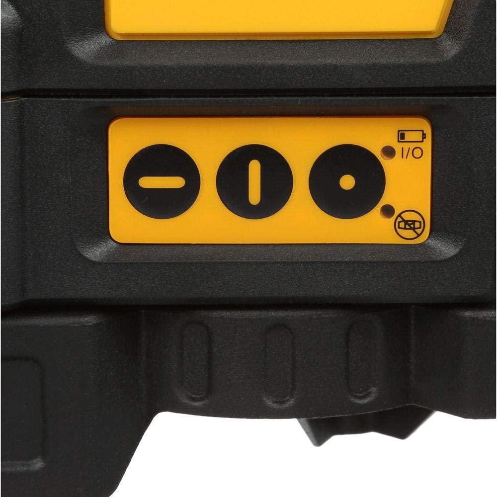 Láser auto-nivelante en cruz con 2 puntos Luz Roja DW0822 DeWalt