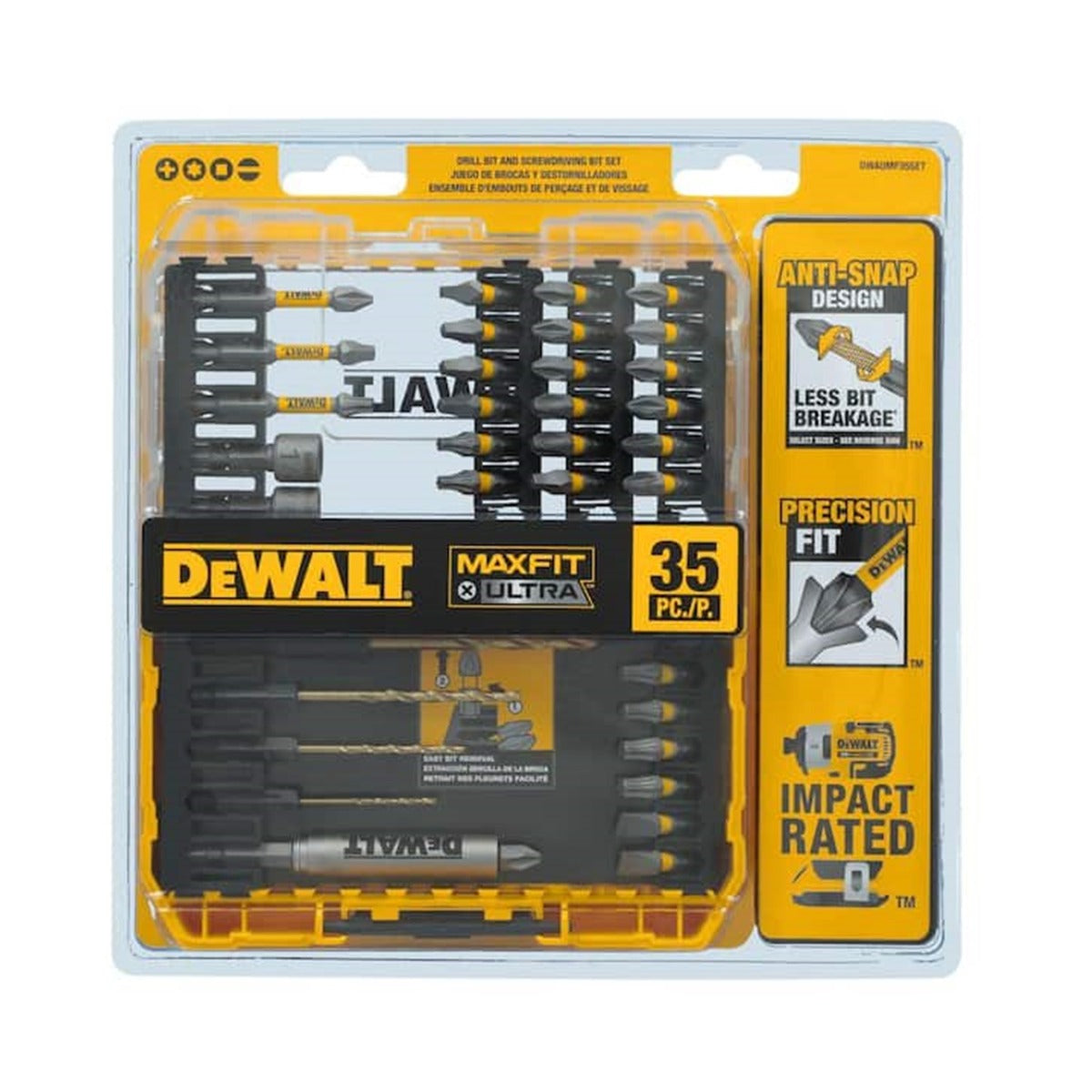 Juego de Puntas y Brocas 35Pzs DWAUMF35SET DeWalt