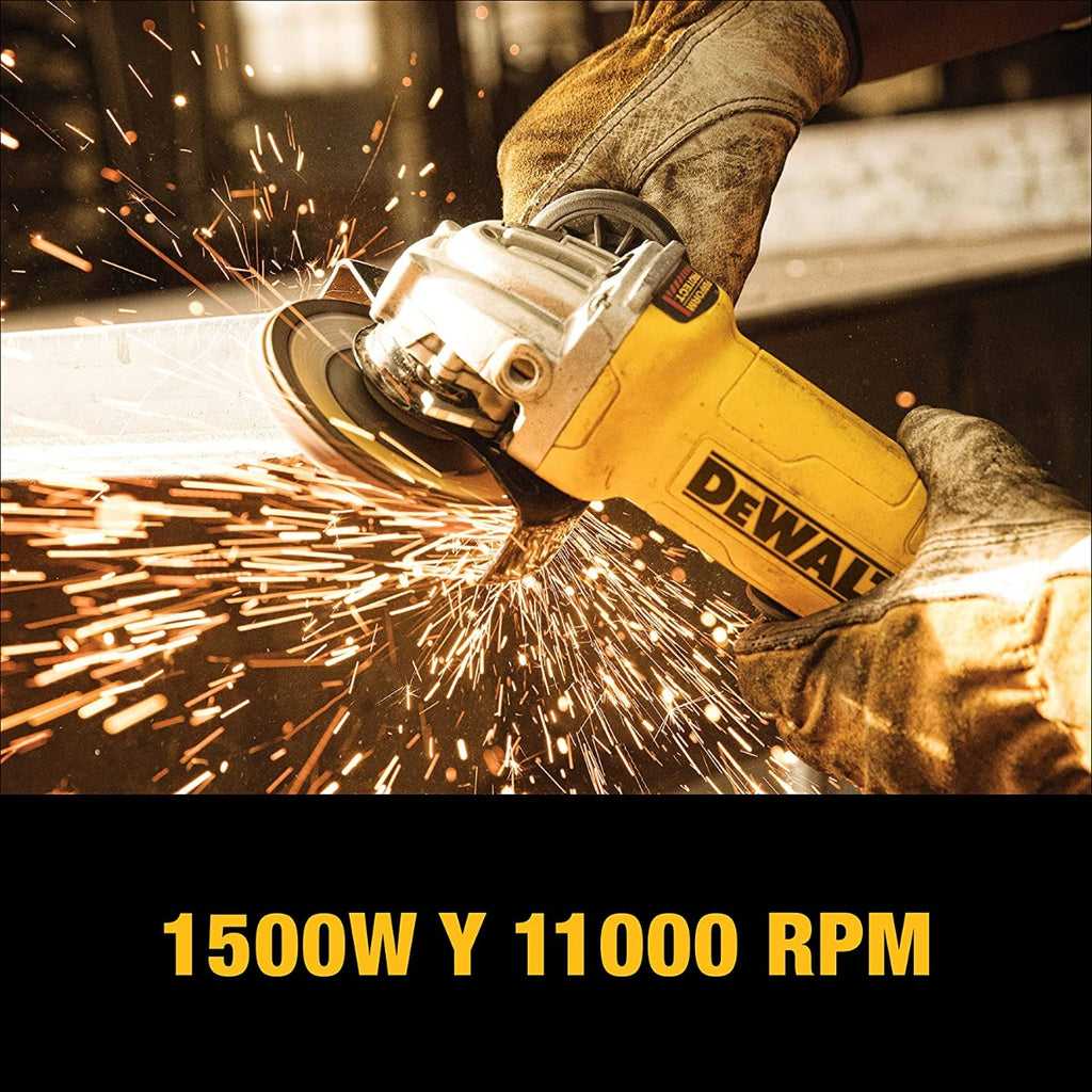 Miniesmeriladora 4-1/2 Pulg 1500W DWE4314-B3 DeWalt