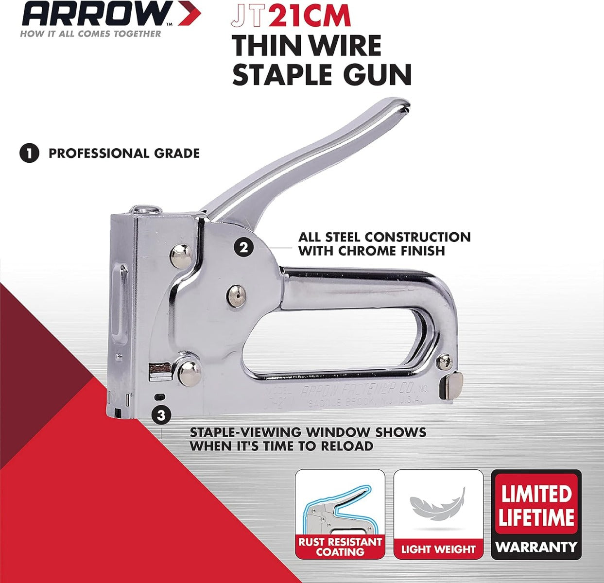 Engrapadora JT21CM Arrow