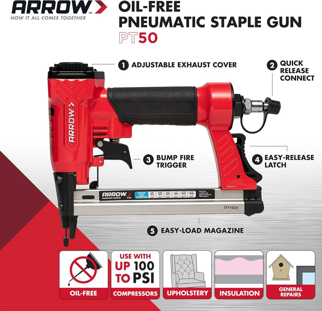 Engrapadora Neumática PT50 Arrow