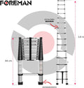 Escalera Telescópica 3.8M FO-ET Foreman