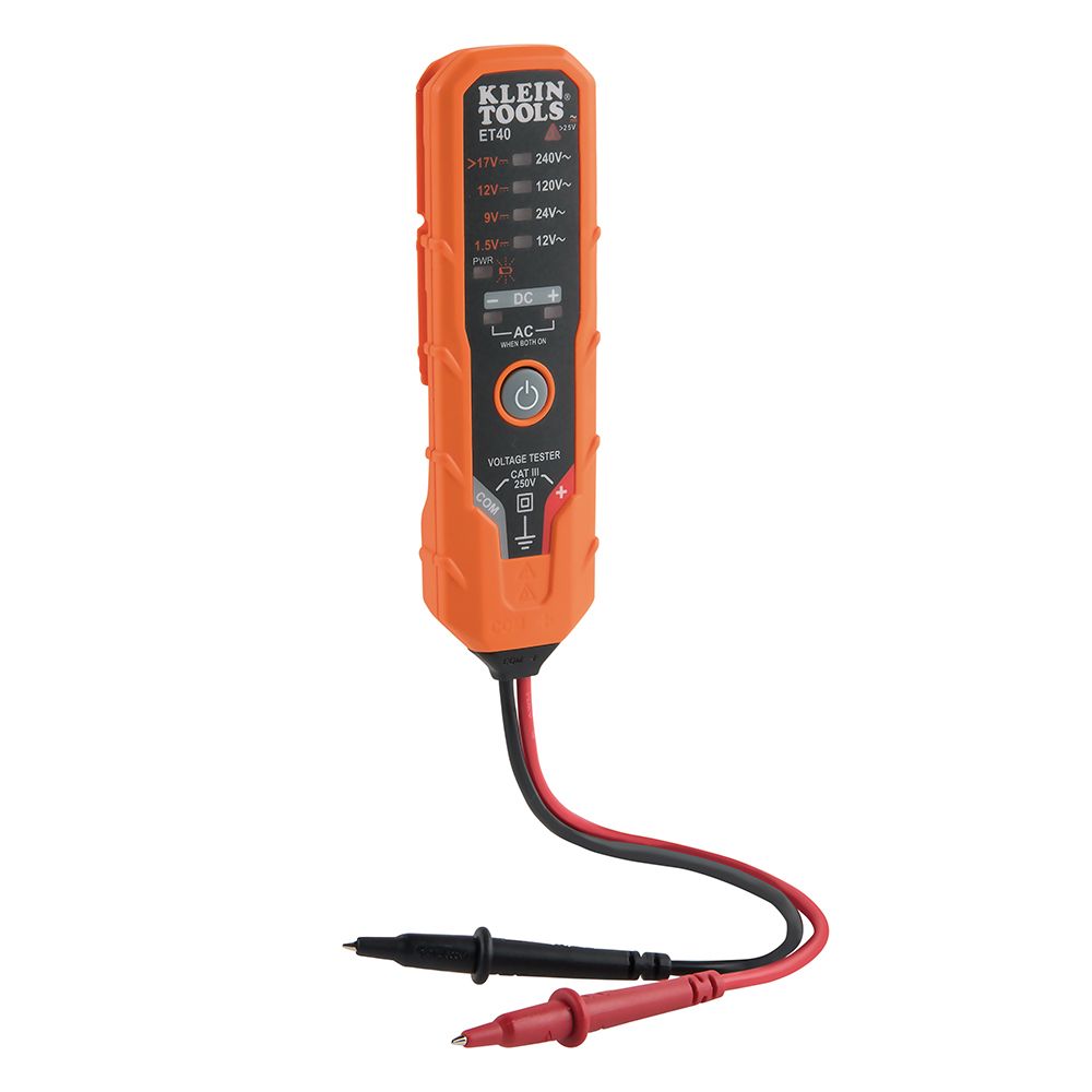 Multímetro de gancho y kit de prueba eléctrica CL120VP Klein Tools