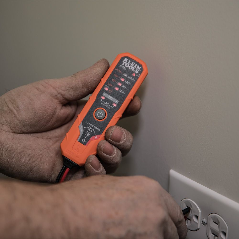 Multímetro de gancho y kit de prueba eléctrica CL120VP Klein Tools