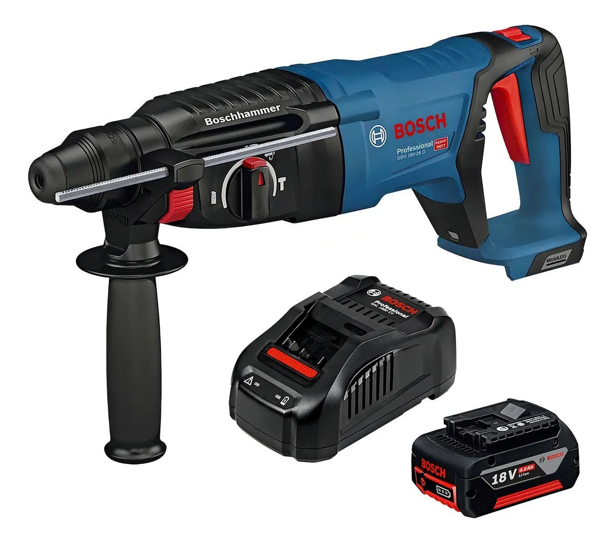 Martillo Perforador SDS Plus GBH 18V-26 D Bosch