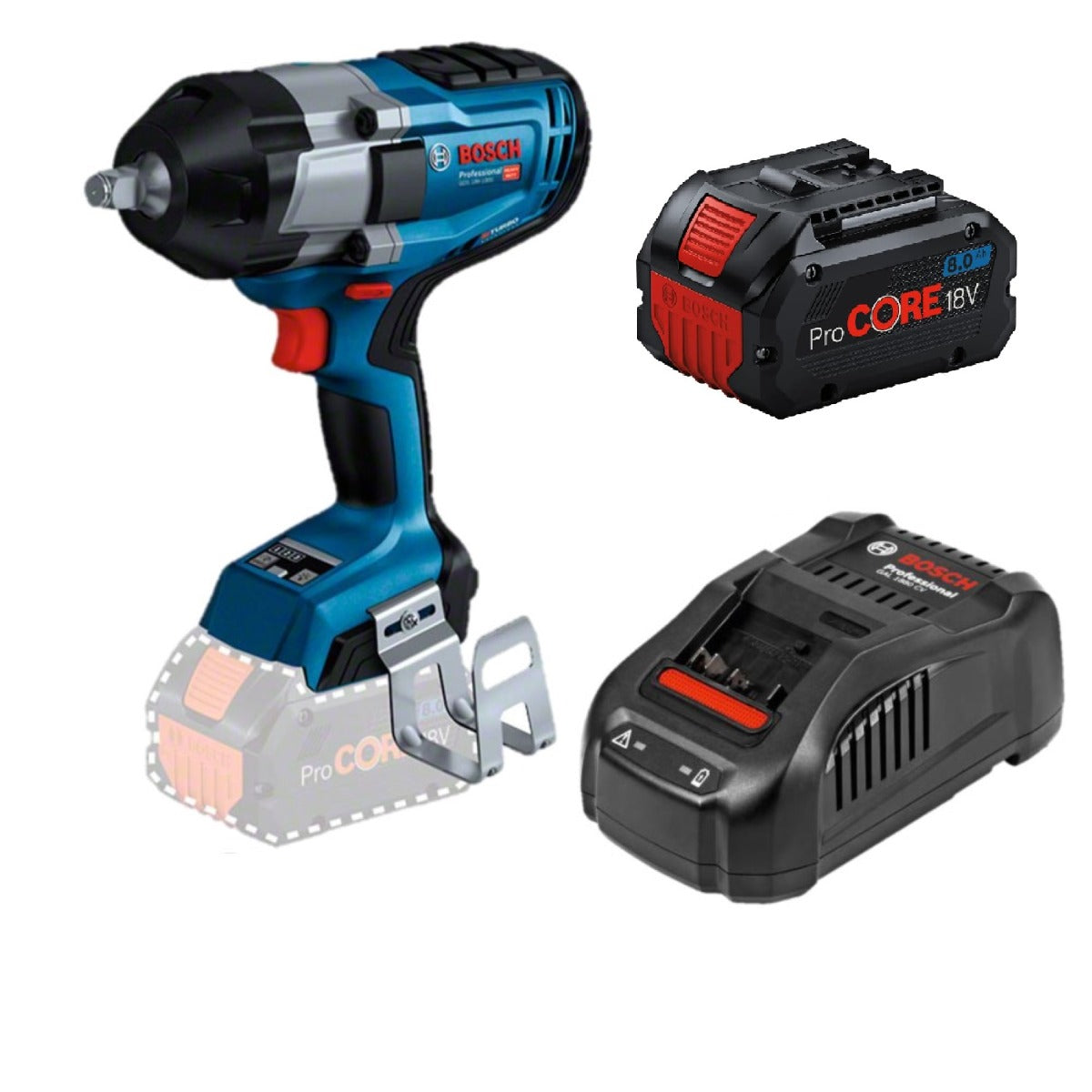 Llave de Impacto 1/2” GDS 18V-1000 Bosch