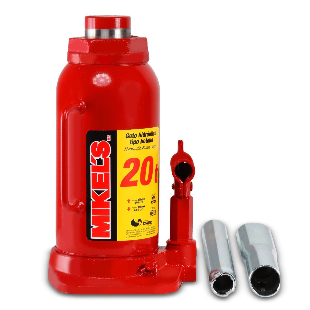 Gato de Botella 20 Ton GH-20 Mikel’s