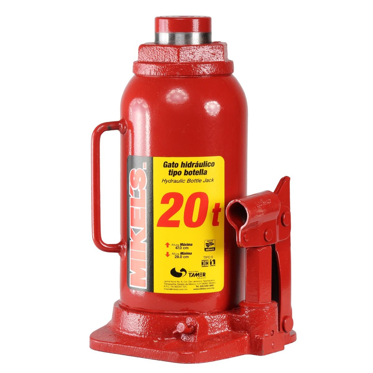 Gato de Botella 20 Ton GH-20 Mikel’s