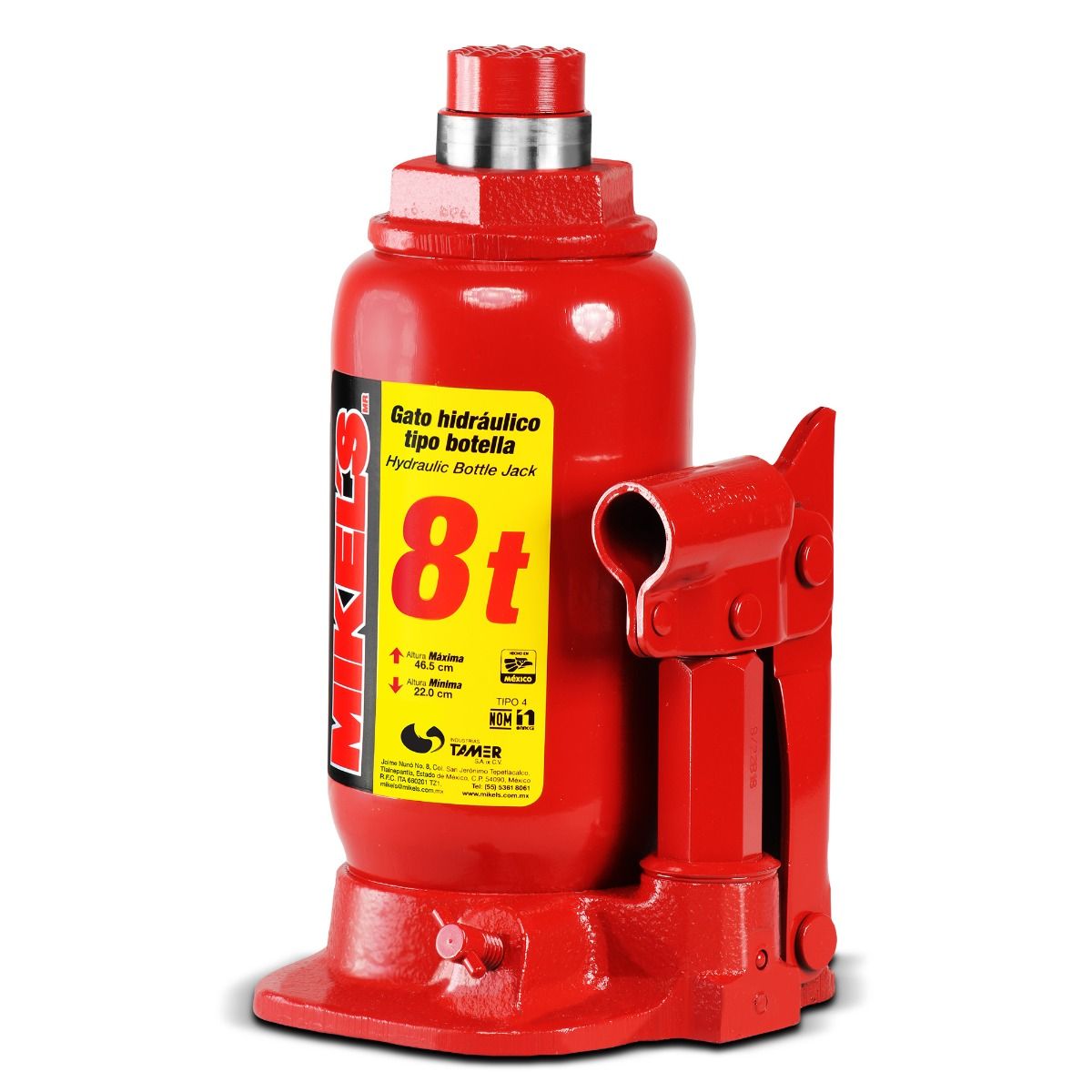 Gato de Botella 8 Ton GH-8 Mikel’s