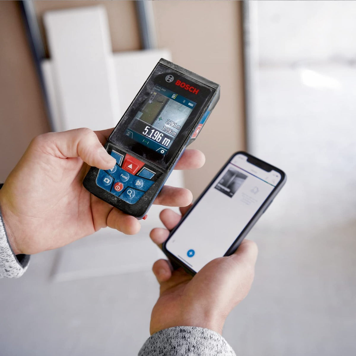Medidor Láser de Distancias GLM 150-27 C Bosch