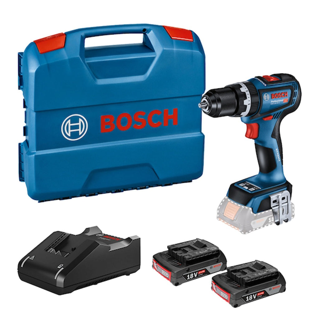 Combo Rotomartillo GSB 18V-90 C + Linterna GLI 18V-300 + SET X-LINE 65pz Bosch
