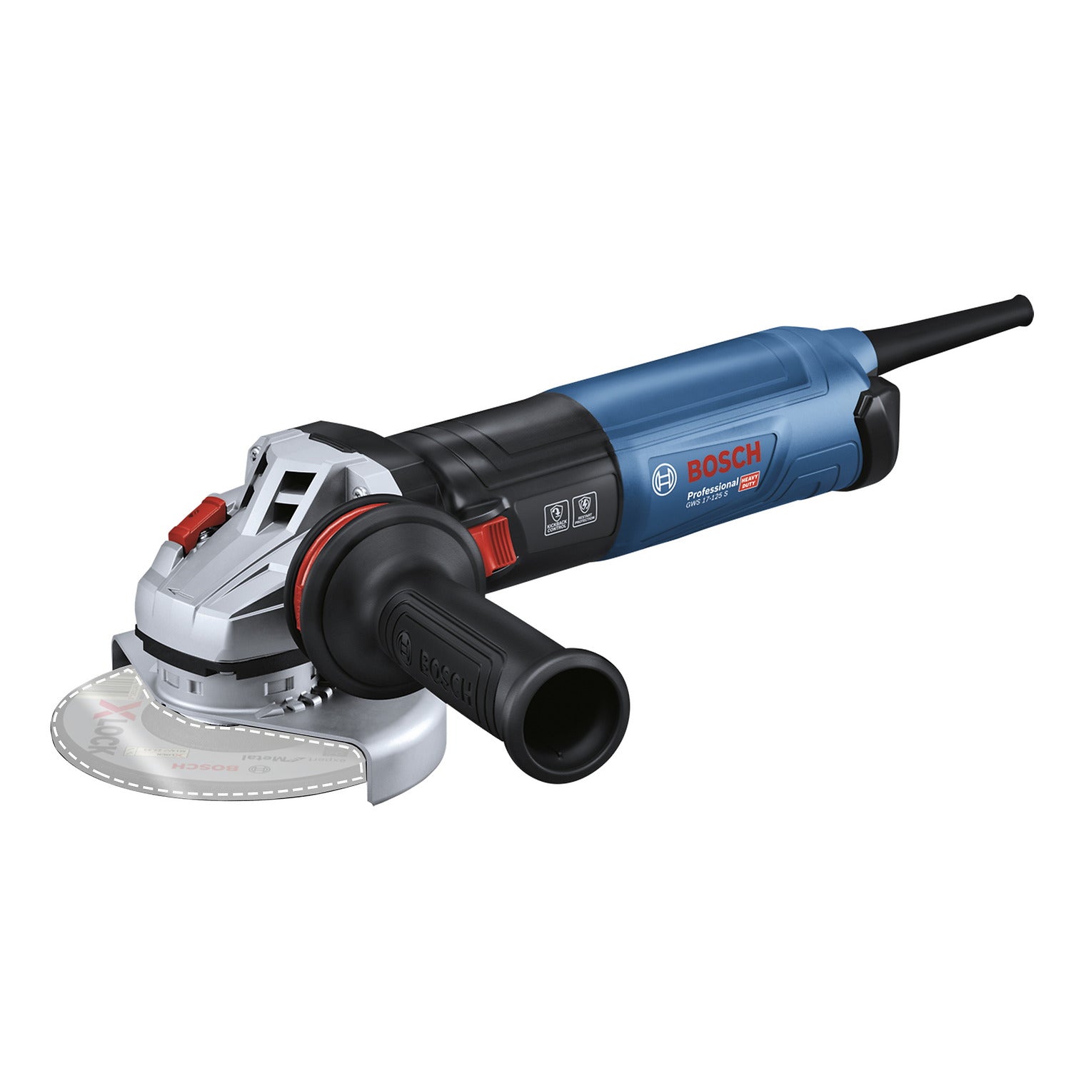 Miniesmeriladora 5" GWS 17-125 S Bosch
