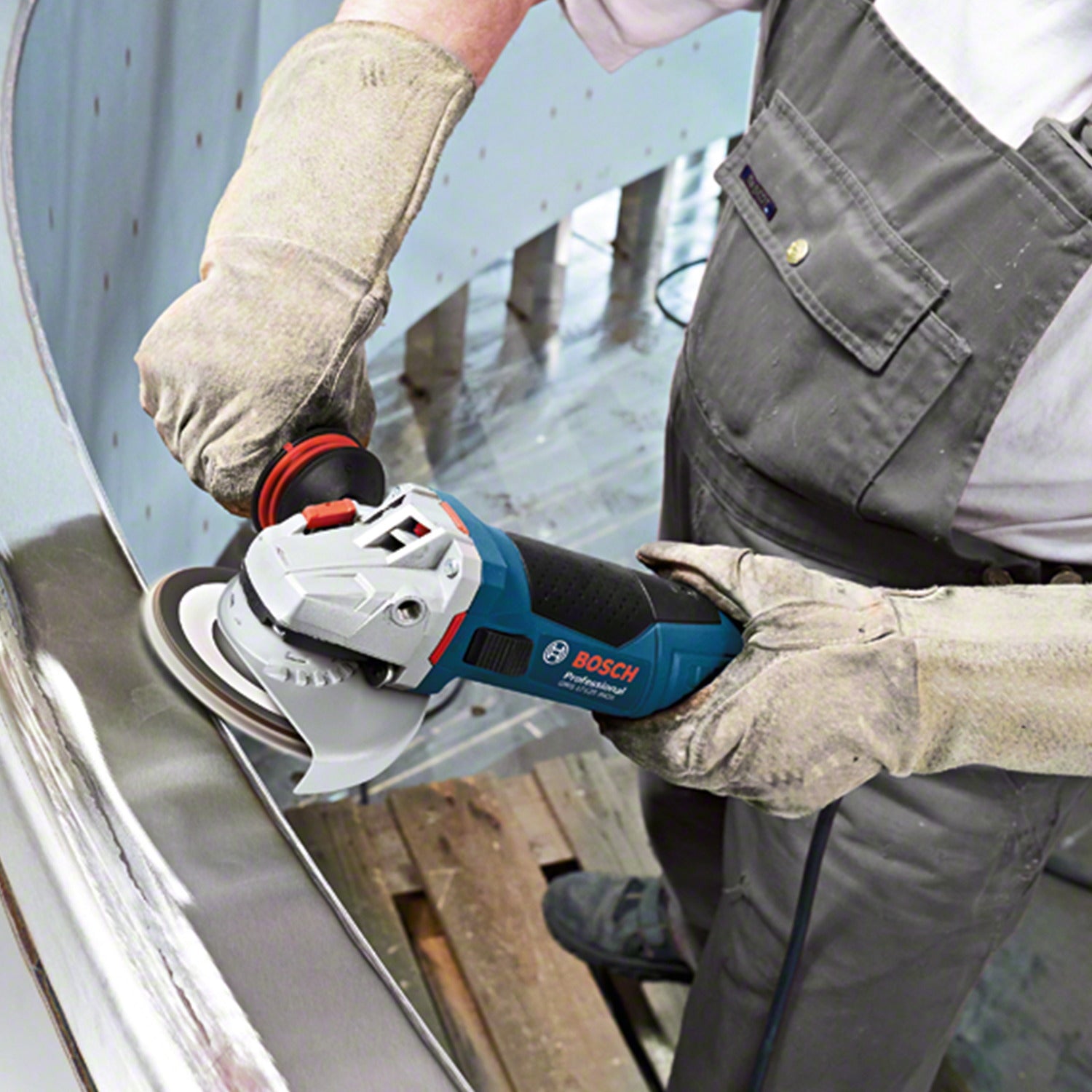 Miniesmeriladora 5" GWS 17-125 S Bosch