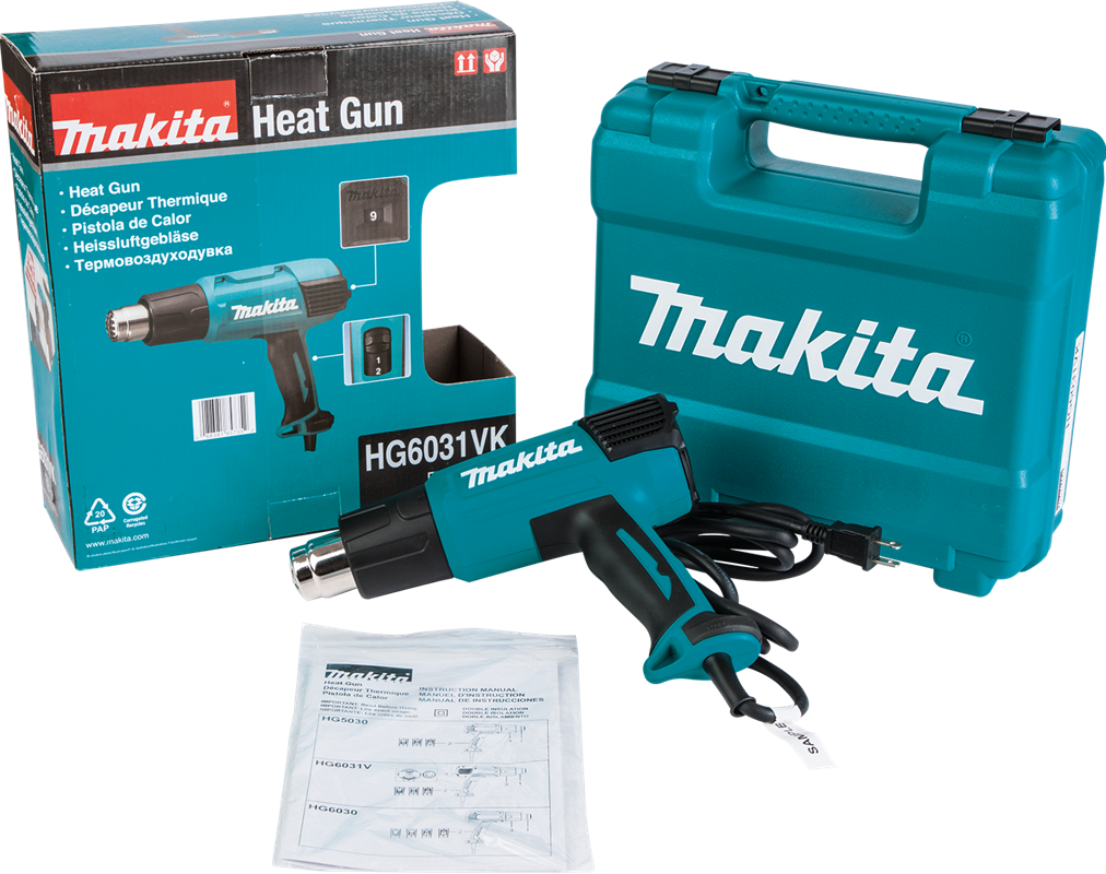 Pistola de Calor 1500W HG6031VK  Makita