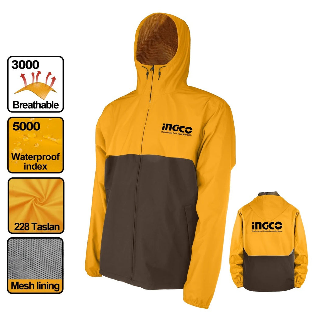 Chamarra Impermeable XL Ingco