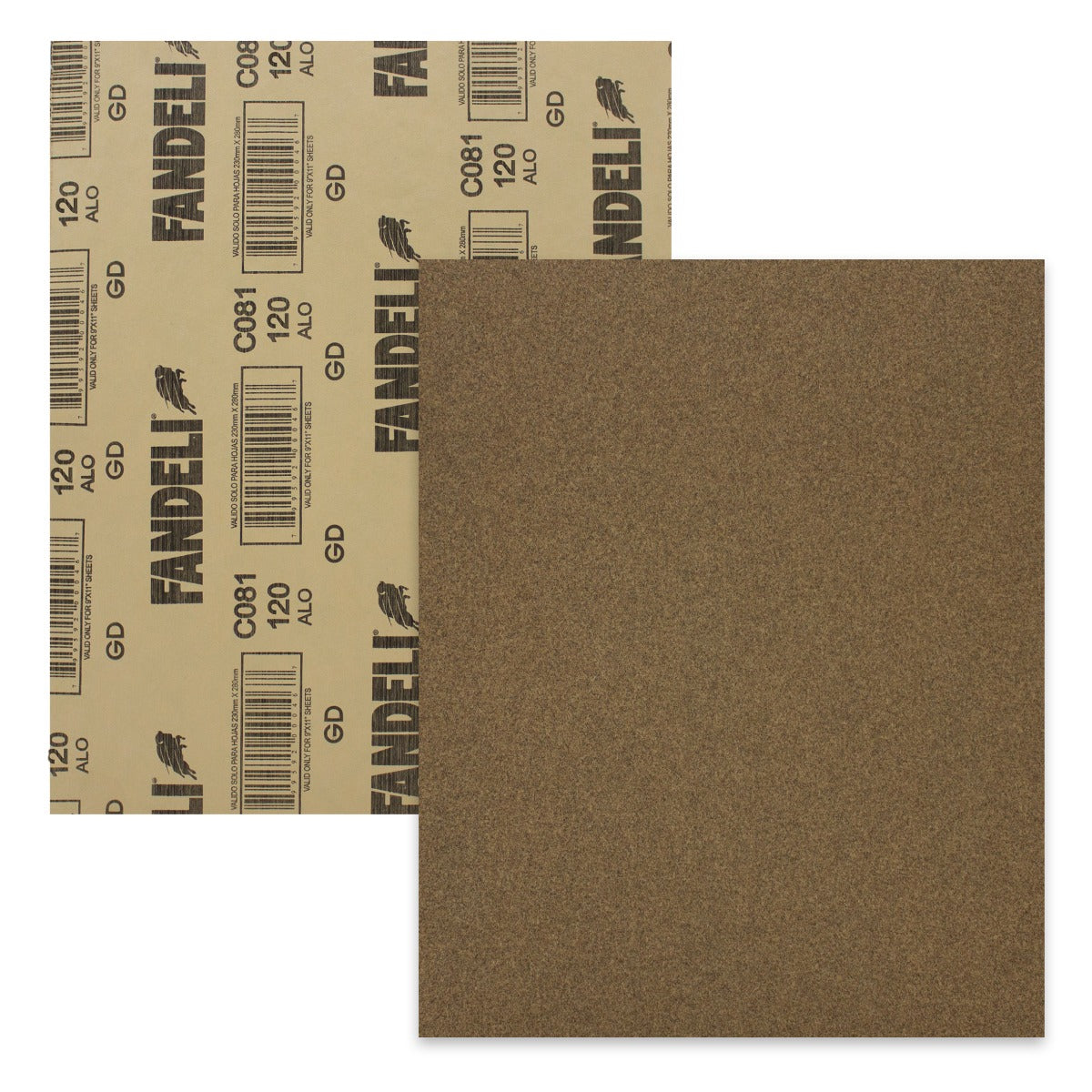 Lija Para Madera Grano 120 C081 Fandeli