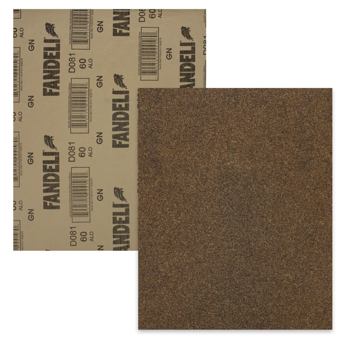 Lija Para Madera Grano 60 D081 Fandeli