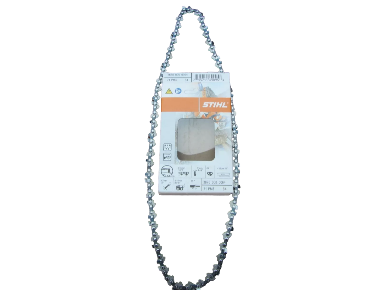 Cadena De 12” Para Motosierra 1/4" P Picco Micro 3 (PM3), 1.1 mm Stihl