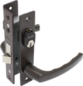 Cerradura Perfil Angosto  639 CD Negro Austral